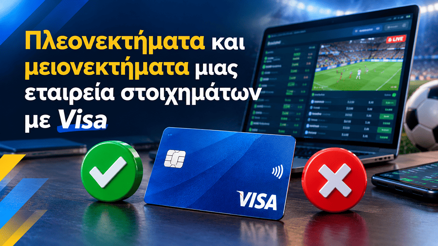 Εταιρεία στοιχημάτων visa και τα πλεονεκτήματα και τα μειονεκτήματά τους